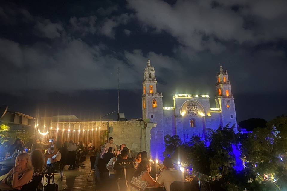 Terraza con vista Catedral