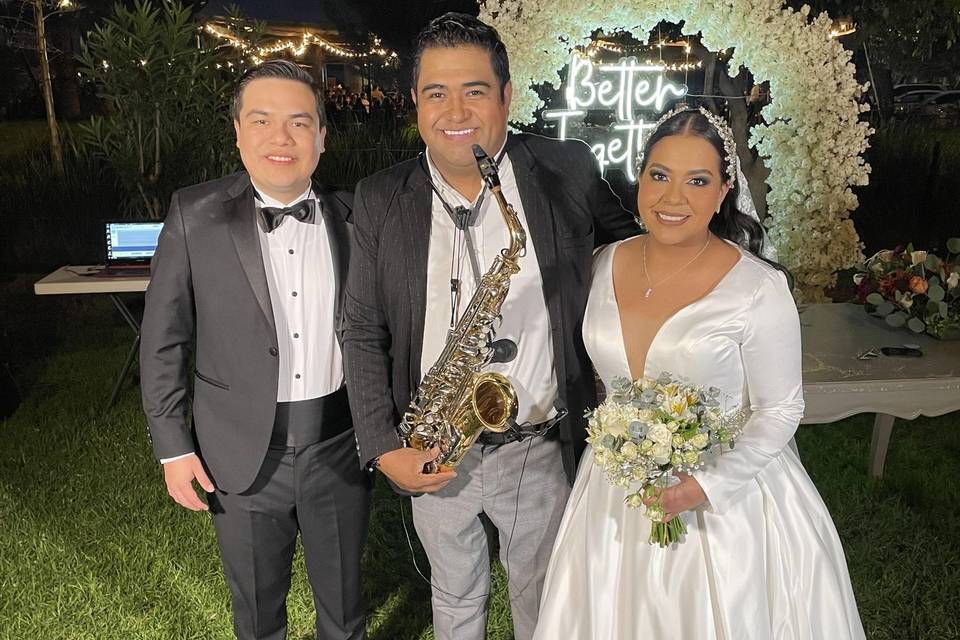 Boda en jardín