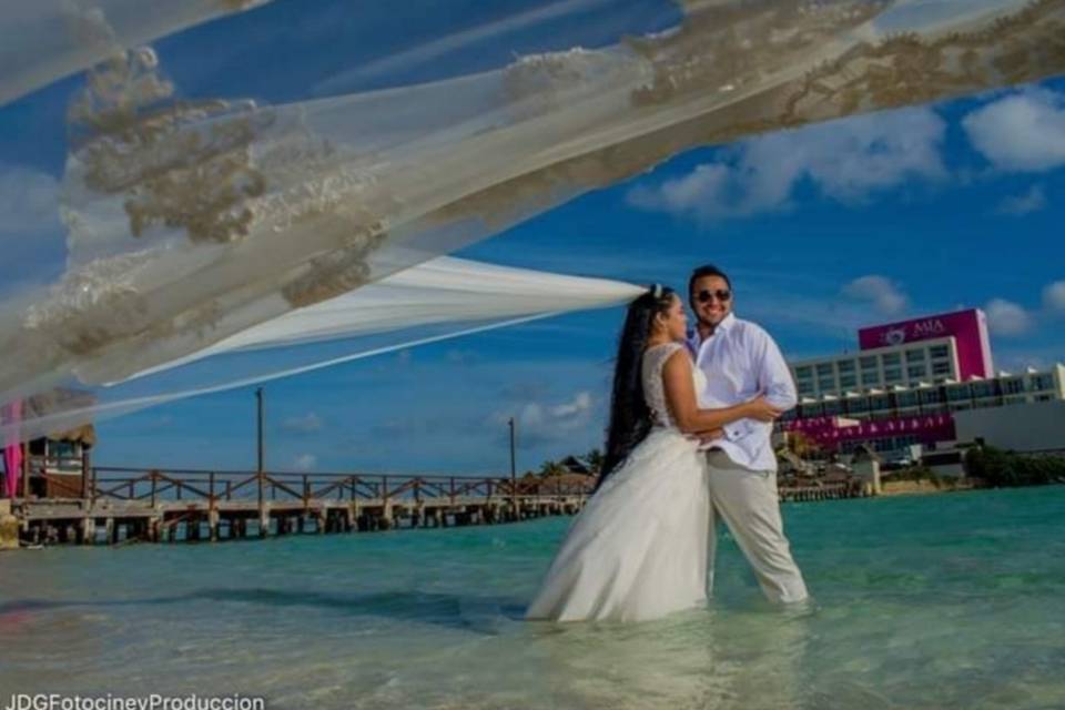 Sesión trash the dress