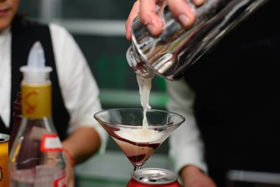 Martini de chocolate blanco