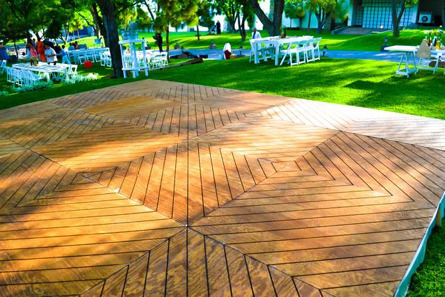 Pista de madera