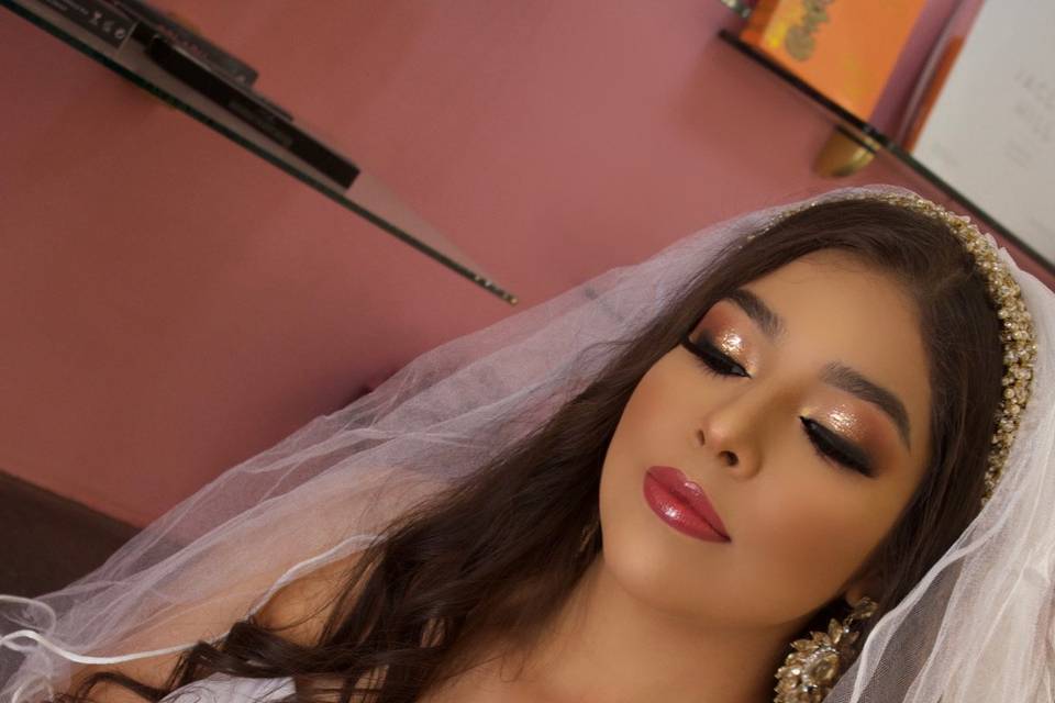 Bridal makeup