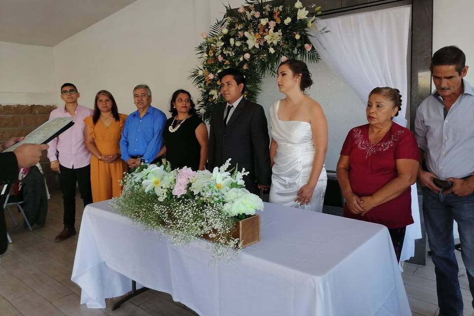 Boda civil