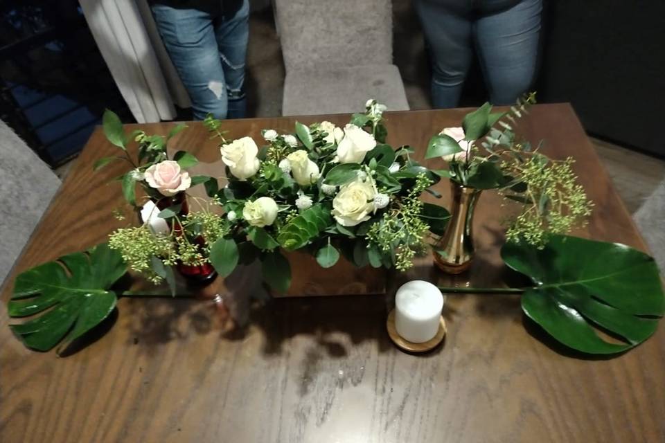 Prueba floral para boda