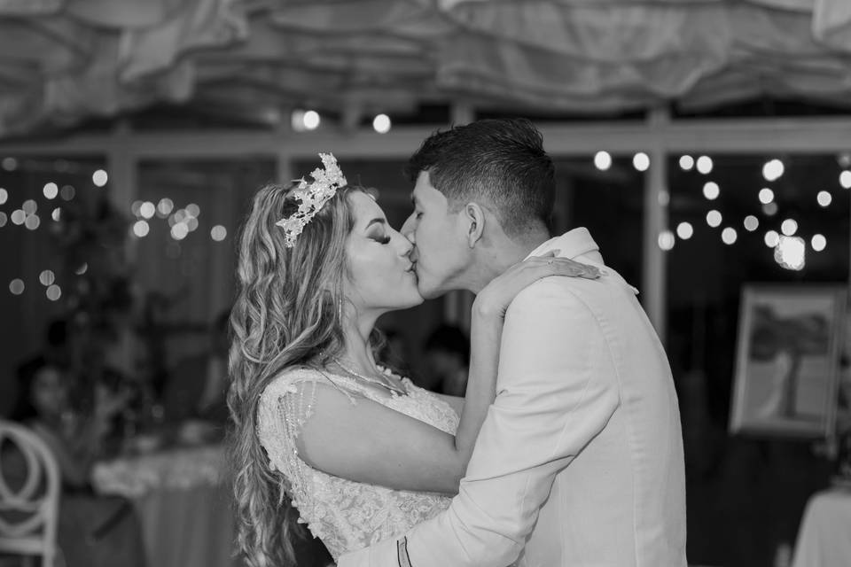 Beso apasionado