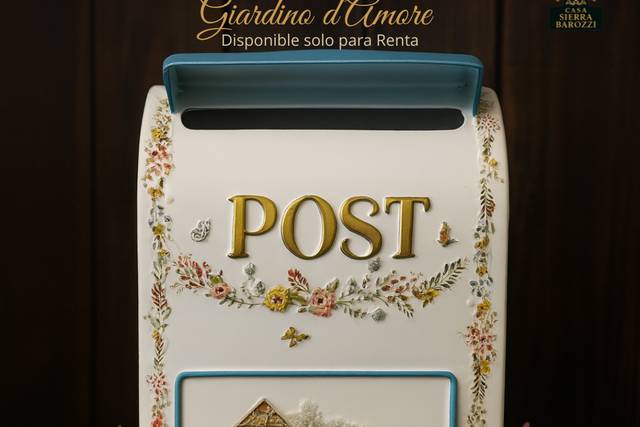 Buzón Rococó para Sobres