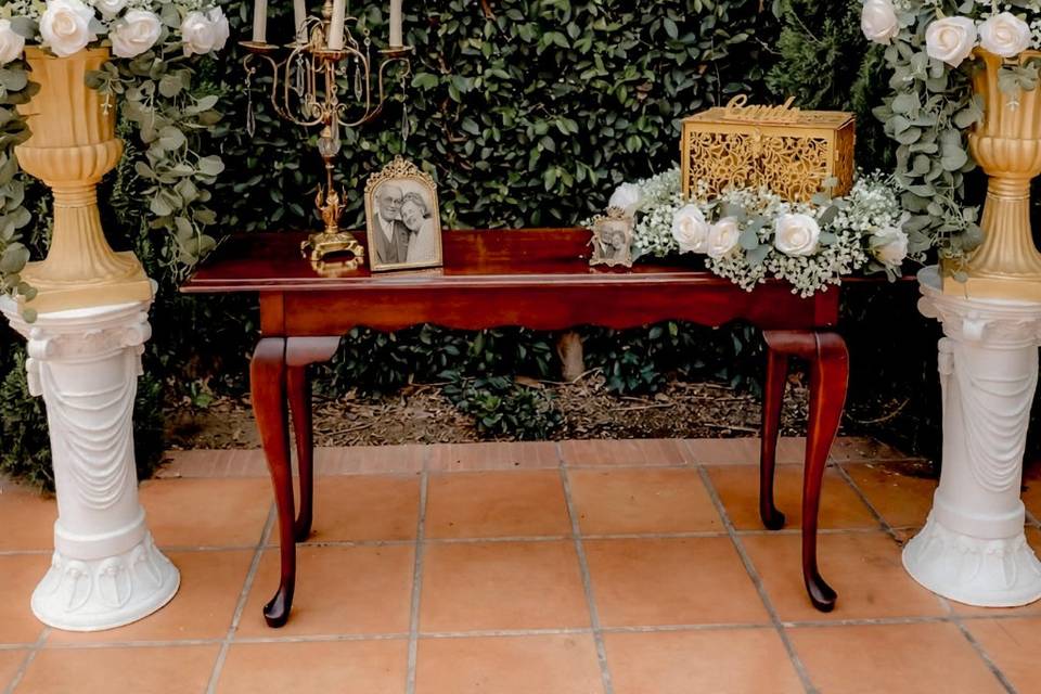 Mesa de Bienvenida