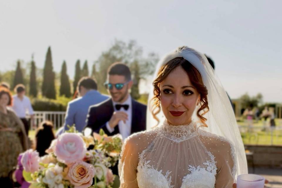 Elegante novia