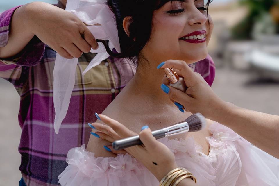 Maquillaje y retoques