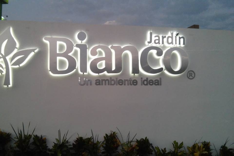 Jardín bianco