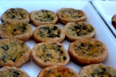 Quiché de espinacas