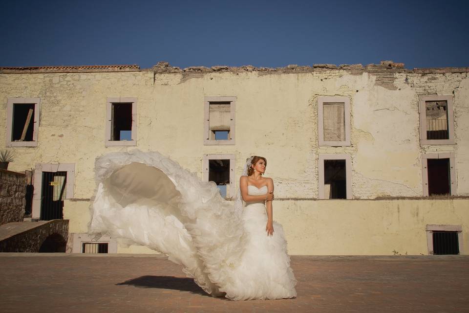 El vestido de la novia