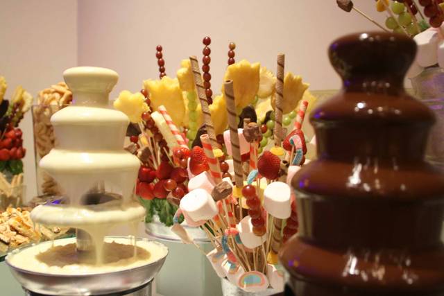 Fuentes de chocolate