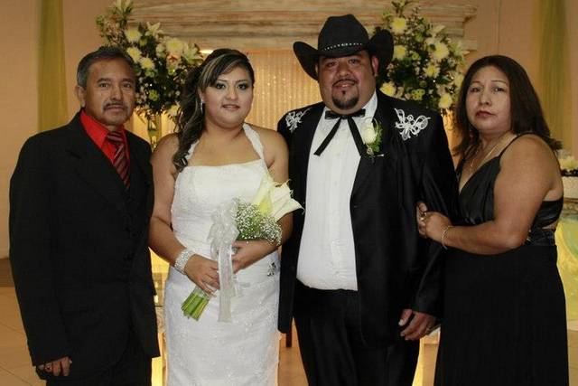 Con la familia