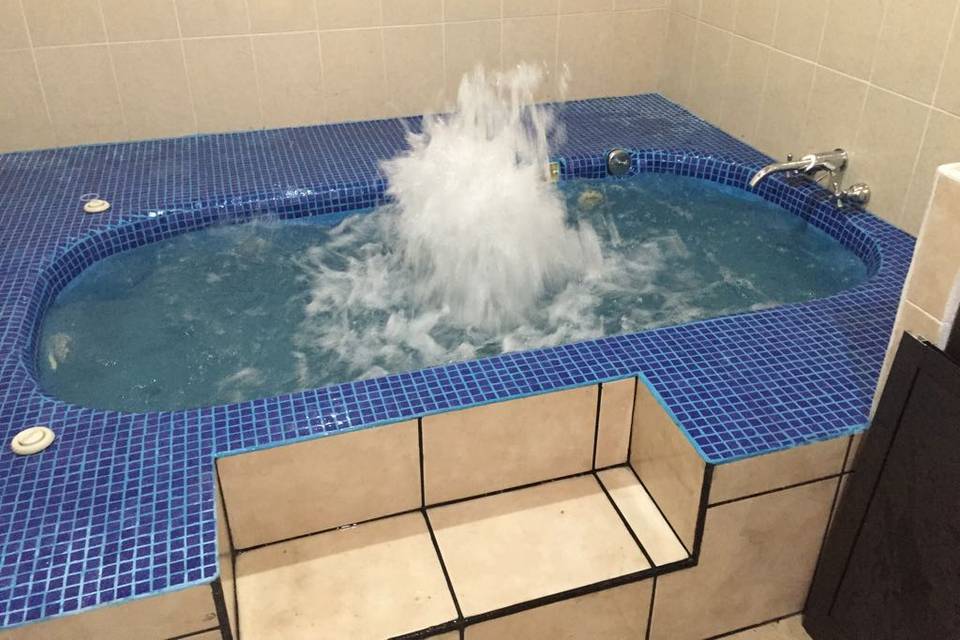 Jacuzzi en habitación