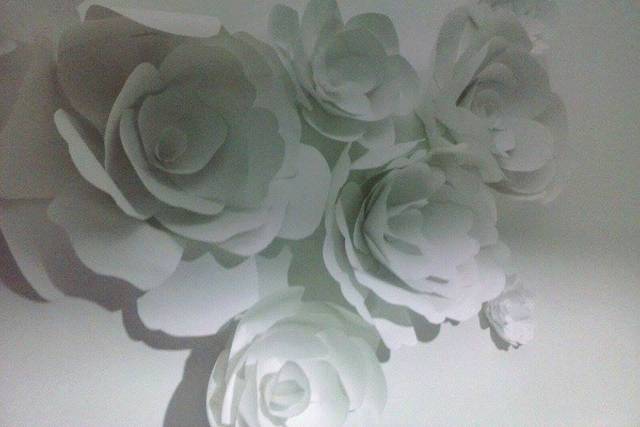 Flores de papel