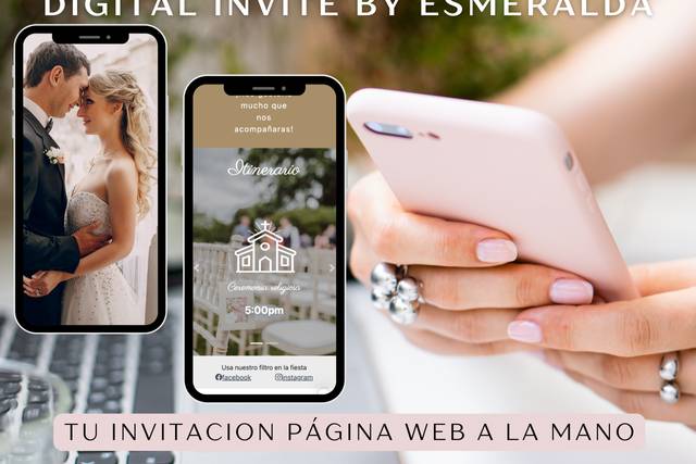 Digital Invite by Esmeralda