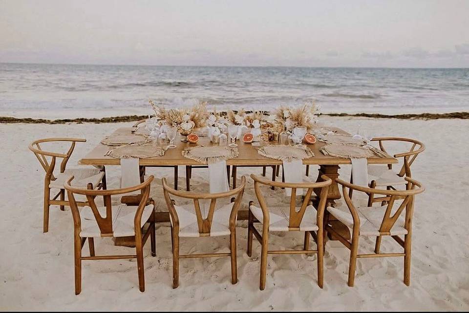 Boda en la playa