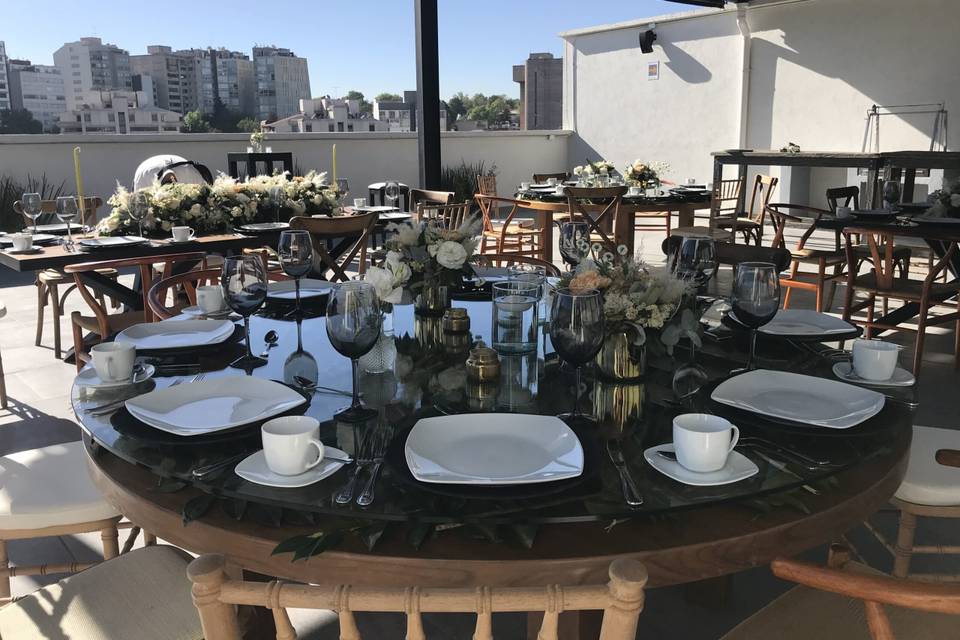 Montaje desayuno