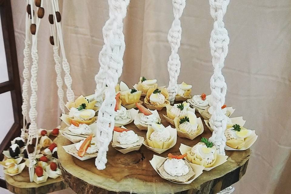 Catering colgante