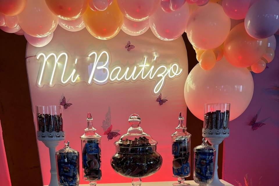 Mesa de dulces para evento