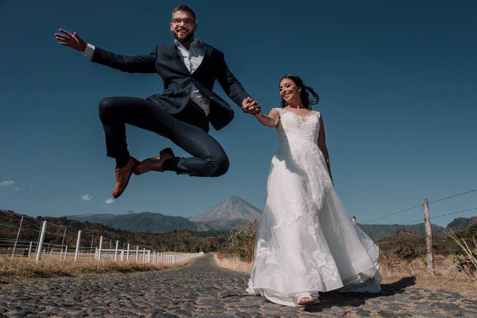 Entrada de los novios