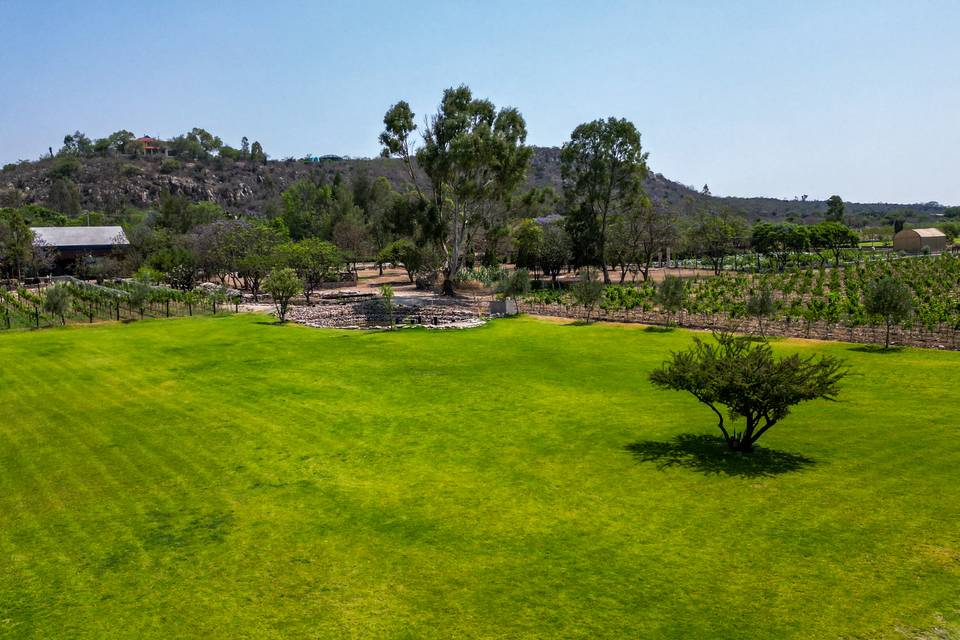 Jardín de piedras