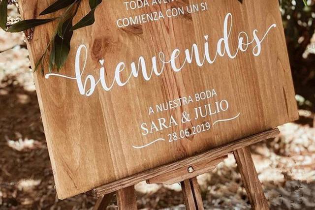 Welcome boards