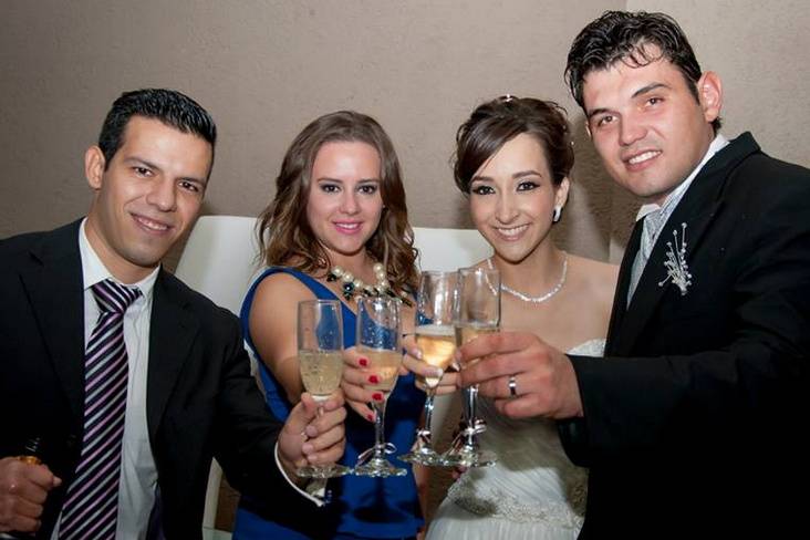 Brindis por los novios