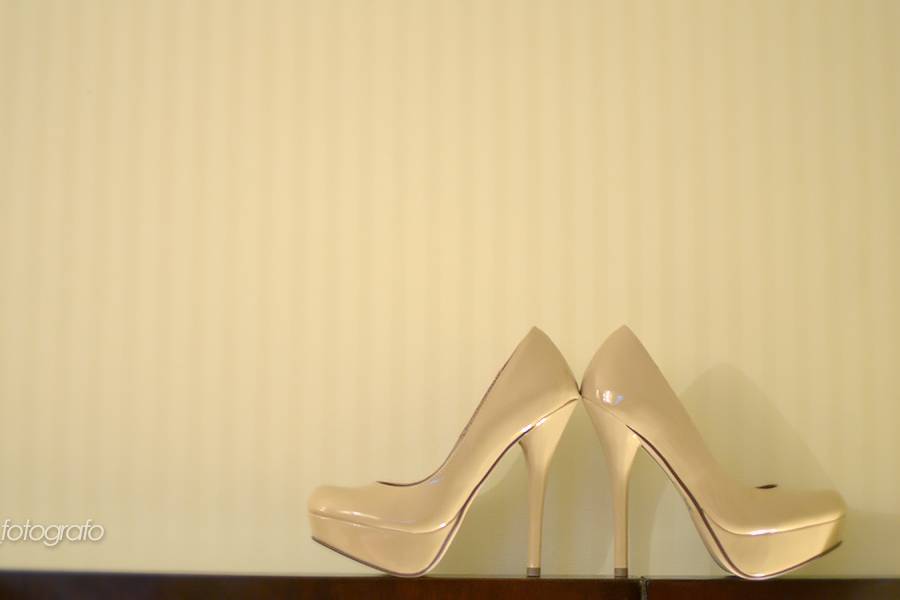 Tacones de novia