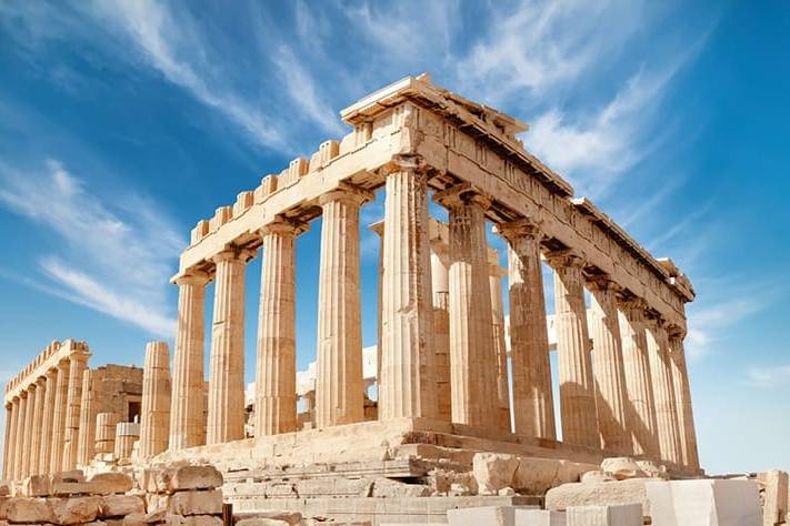 Parthenon en Atenas , Grecia