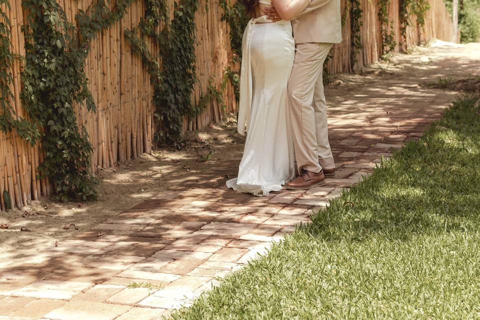 Couple garden