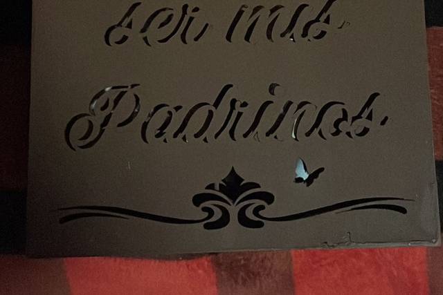 Letrero personalizado de agradecimiento