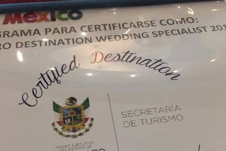 Especialista en bodas destino