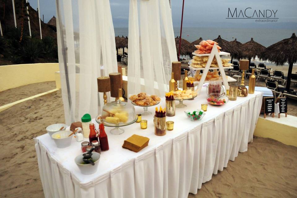 Boda en la playa