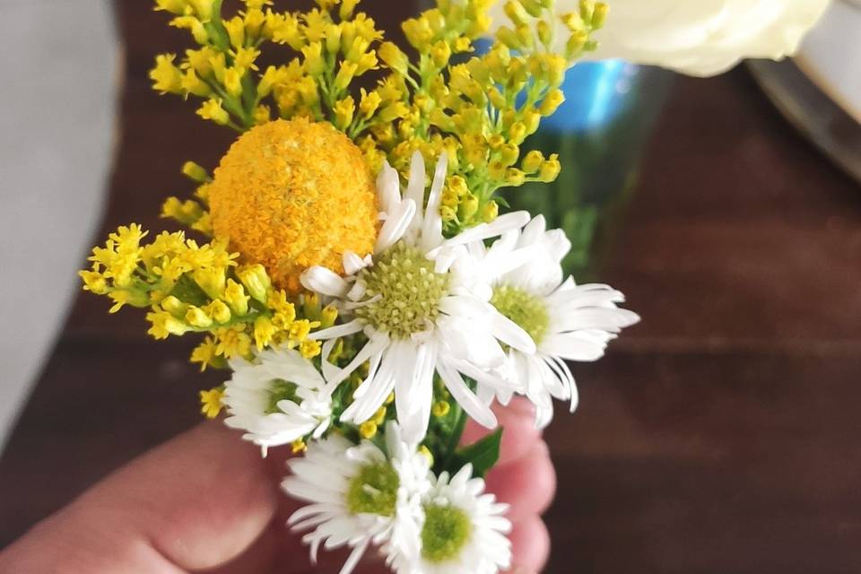 Boutonier para novio