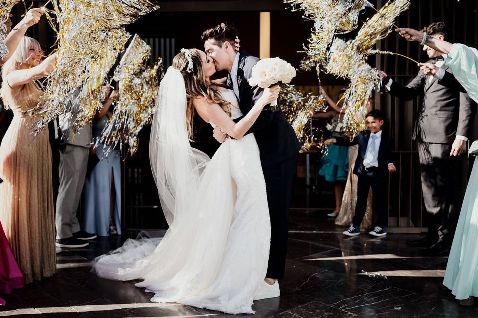 Salida de novios