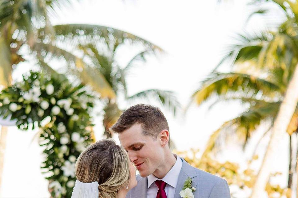 Just Married Blue Venado
