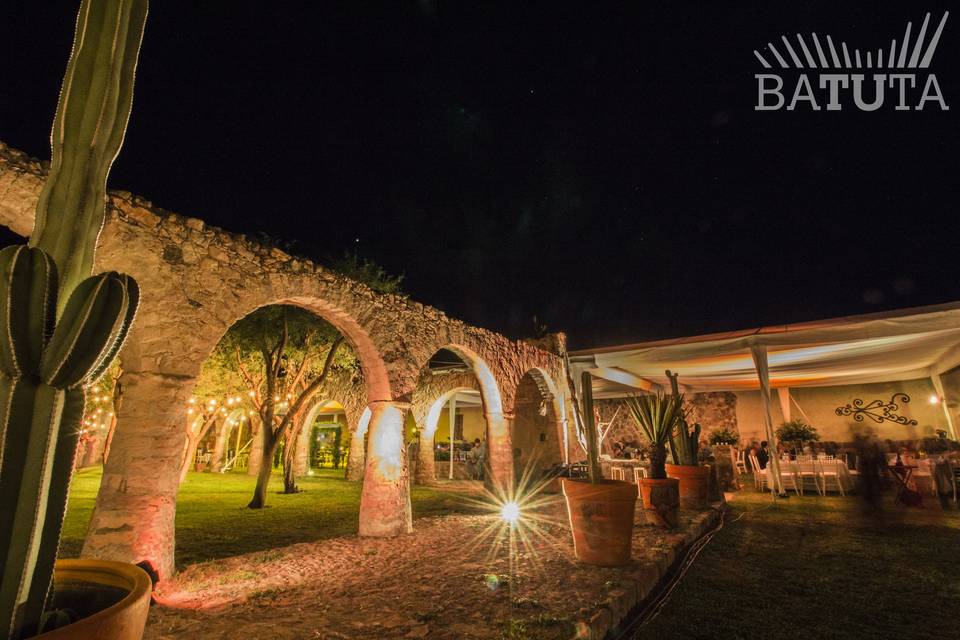 Iluminación en hacienda