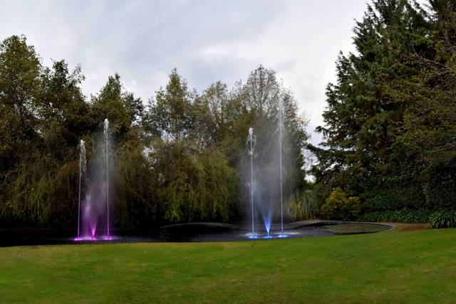Jardín principal