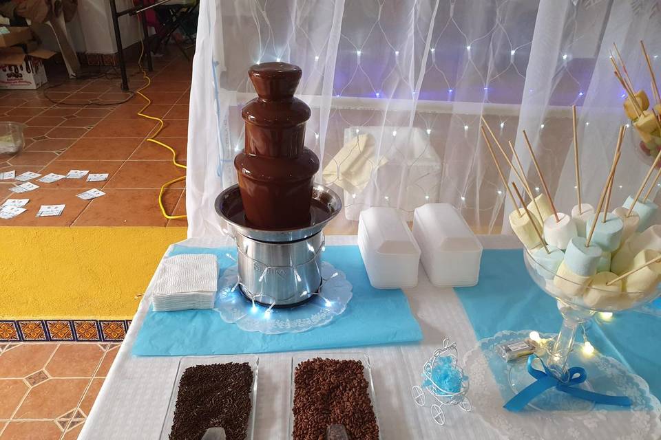 Fuente de chocolate