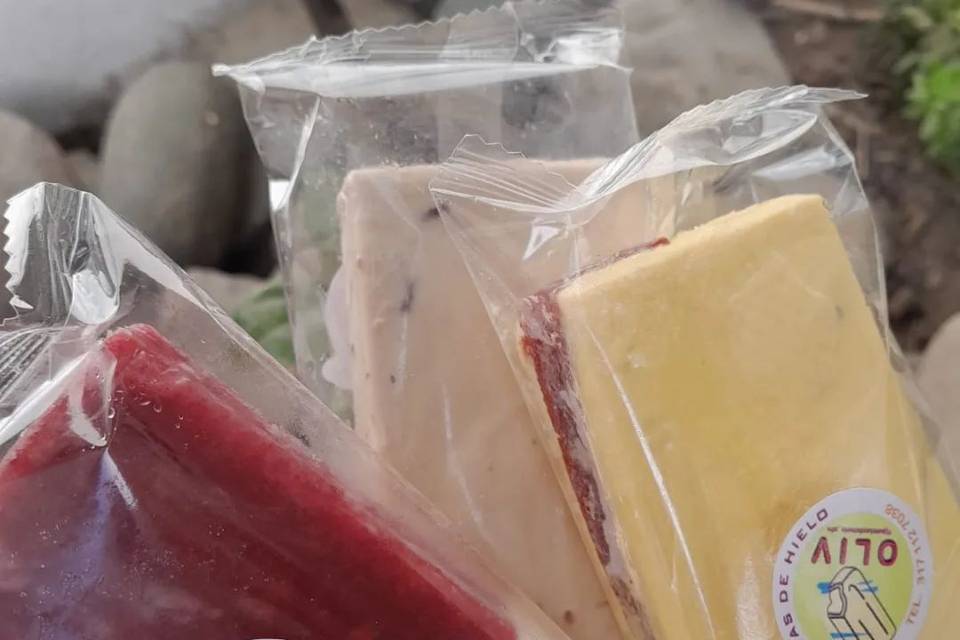 Paletas de crema