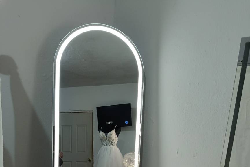 Espejo con luz