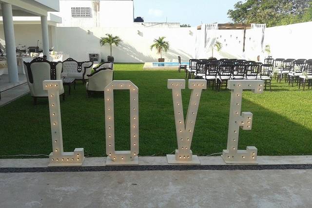 Letras gigantes