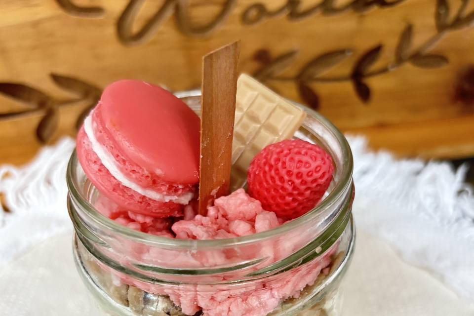 Vela tipo postre