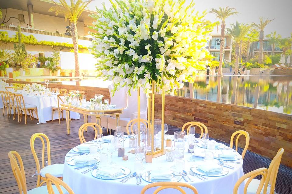 Coordinación de eventos a detalle