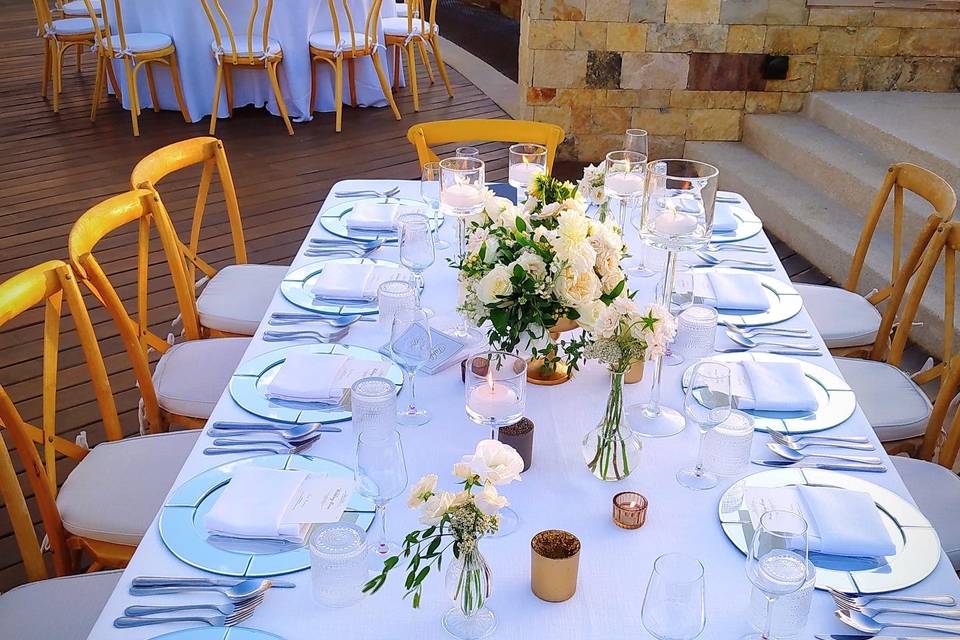 Coordinación de eventos a detalle