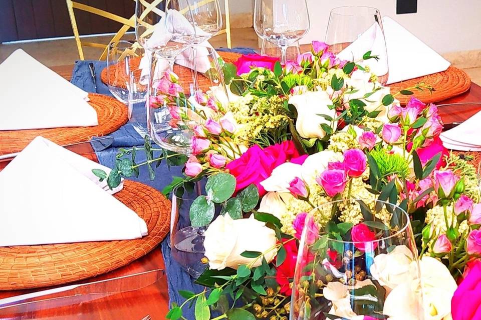 Coordinación de eventos a detalle