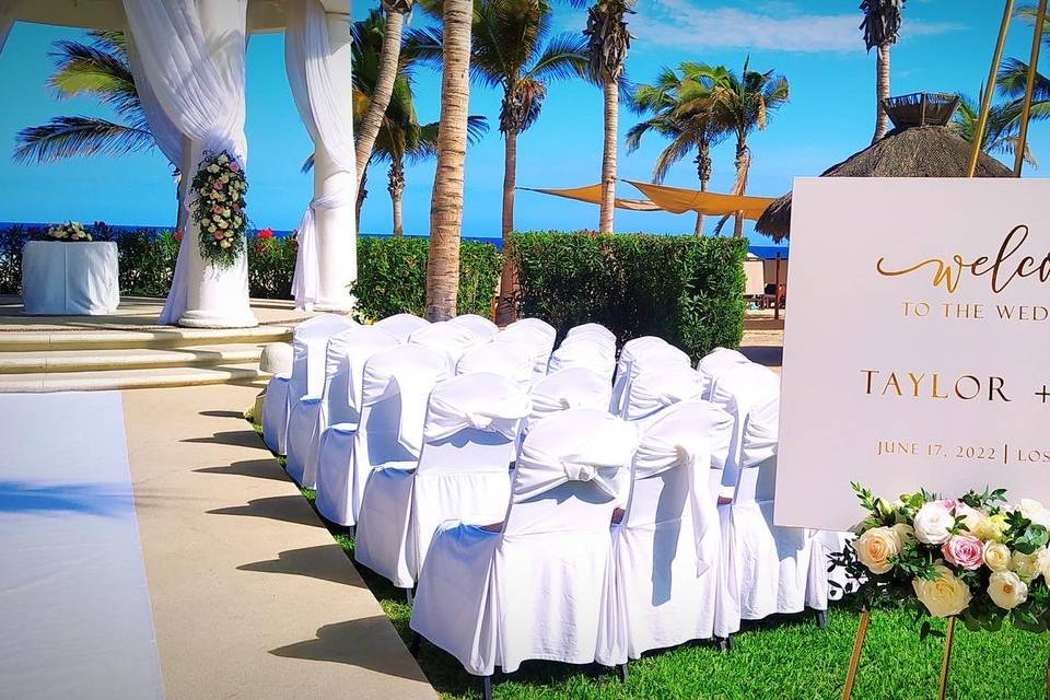 Coordinación de eventos a detalle