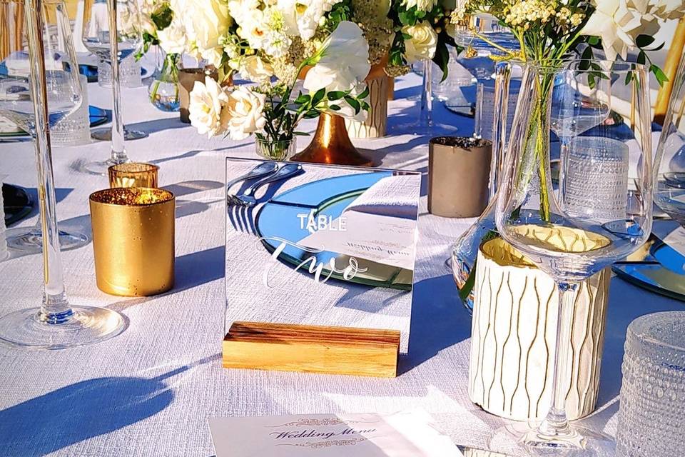 Coordinación de eventos a detalle